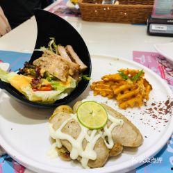 吃货吃瓜拼盘图片高清,高清吃货吃瓜拼盘，视觉与味蕾的双重享受