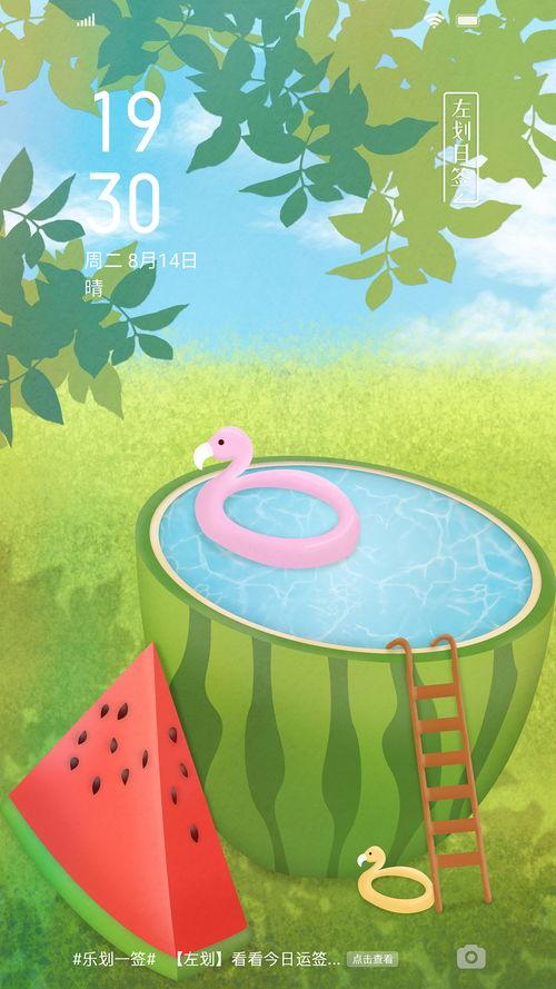 夏日模板吃瓜,吃瓜解暑，畅享清凉时光  第1张